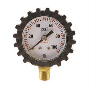 Uniweld® G21D Acetylene Replacement Gauge, 0-400 psi