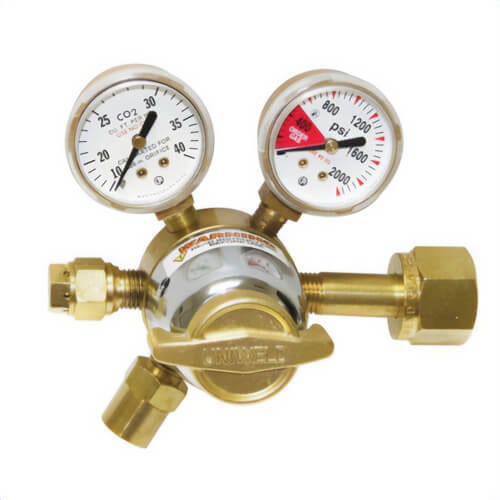 Uniweld® KFG13 CEFG Flowgauge Regulator Mig Kit, 1-1/2 in ga, 1-5/8 in Tri-Layered