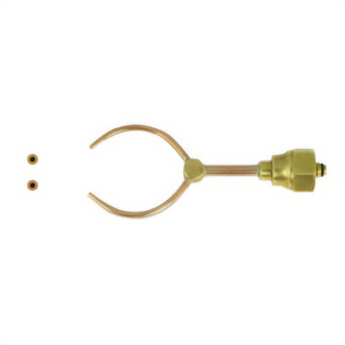 Uniweld® MTT Micro 6000™ Flexible V-Style Welding and Brazing Tip, Acetylene, Oxygen Gas, Brass