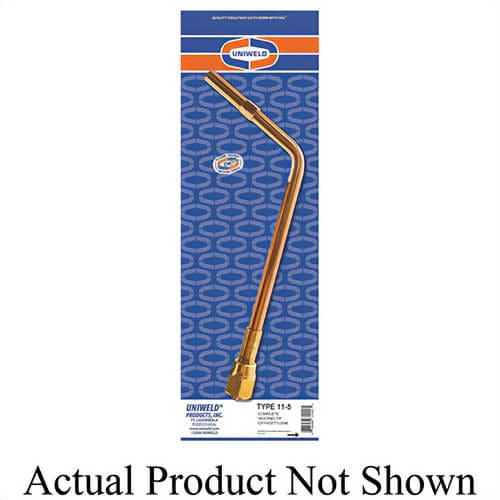 Uniweld® TYPE 11-12 Heating Tip, Series: Type11, #12 Tip, Oxyacetylene Gas