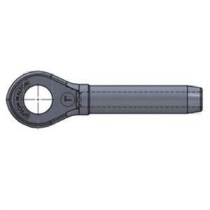 Upson-Waltonâ„¢ 41025002 Closed Wire Rope Swage Socket, 1/4 in Cable, 4-3/8 in L, 3/4 in Pin, Carbon Steel