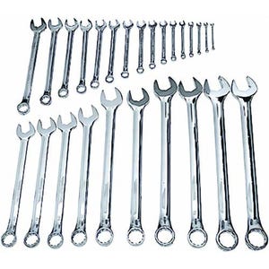 Urrea® 120080 Wrench Set, Standard Combination CHT, 26 pc