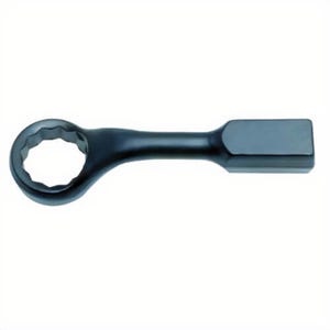 Urrea® 2632SW Striking Wrench, 2 in, 12 Points, 14-1/8 in OAL, Box End Head, 1-1/4 in thick Box End, Black Oxide