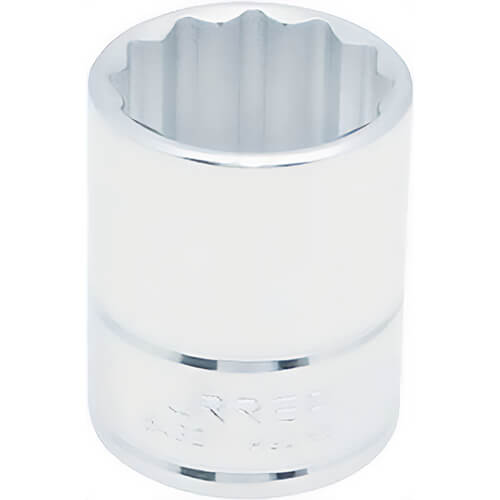 Urrea® 5434 Socket, 1/2 in Drive, 12-Point, 1-1/16 in
