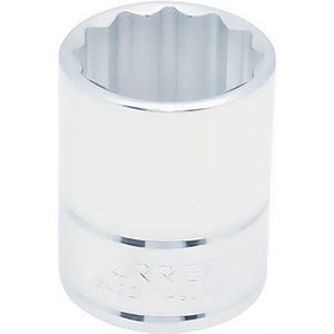 Urrea® 5434 Socket, 1/2 in Drive, 12-Point, 1-1/16 in