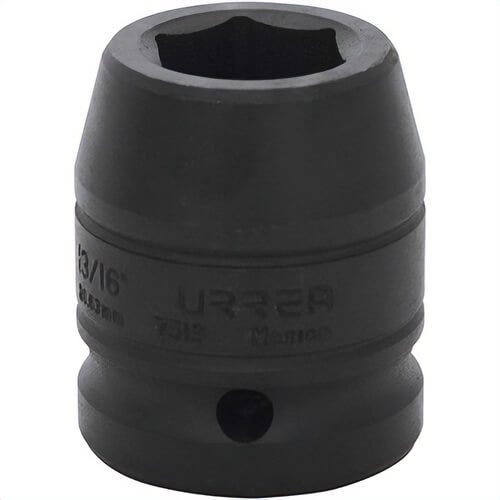 Urrea® 7418H Impact Socket, 1/2 in Drive, 6-Point, 9/16 in