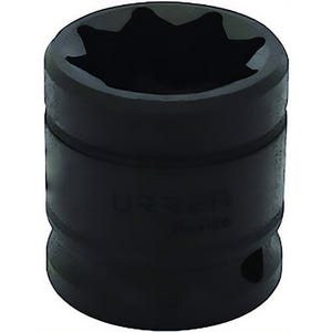 Urrea® 7422S Impact Socket, 1/2 in, 8-Point, 11/18 in