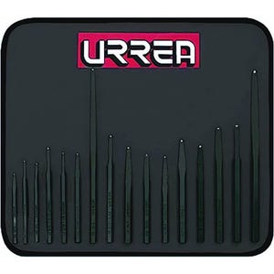 Urrea® NO.6 Chisel and Punch Set, 16 pc