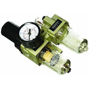 Urrea® UPWL2 Air Filter, 1/4 in Regulator and Lubricator