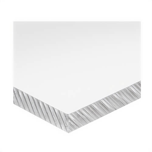 USA Sealing BULK-PS-PC-19 Plastic Sheet, Polycarbonate, 48 in L x 48 in W x 1/2 in Thick, Clear