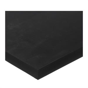 USA Sealing BULK-RS-E60HT-100 High Strength Grade High Temperature Weather-Resistant Rubber Strip, EPDM, 10 ft L x 1 in W x 1/8 in Thick, Smooth