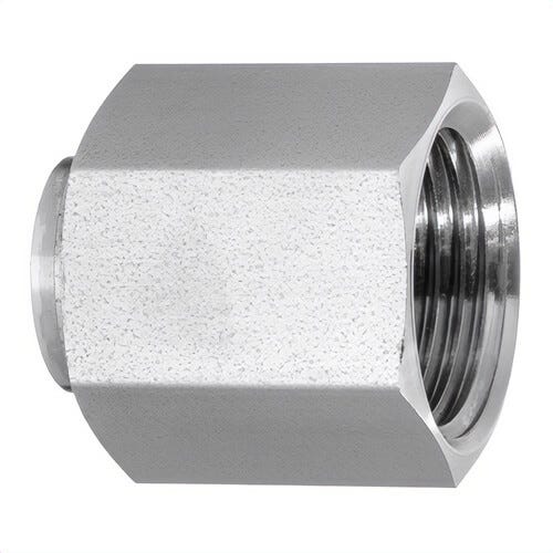 USA Sealing ZUSA-TF-37FL-74 Tube Cap, 1/4 in Nominal, 37° Flare End Style, 316 Stainless Steel, Import