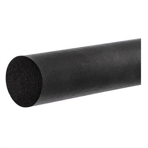 USA Sealing ZUSA287375-15 Closed Cell Multi-Purpose Standard Grade Foam Cord, Neoprene, 3/8 in dia, 15 ft L, Black