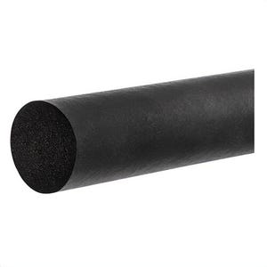 USA Sealing ZUSA287375-15 Closed Cell Multi-Purpose Standard Grade Foam Cord, Neoprene, 3/8 in dia, 15 ft L, Black
