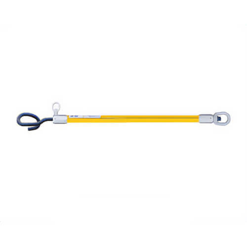 Utility Solutions USLS-012-PIG Blue Stripe® Link Stick with Pigtail and Swivel Hook, 12 in Fiberglass, 2,000 lb