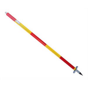 Utility Solutions USRP-025 Blue Stripe® Telescopic Range Pole Stick, 67 in Close Length, 25 ft