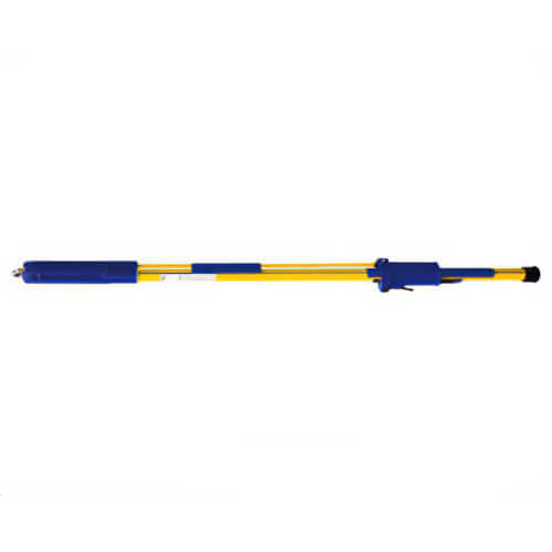 Utility Solutions USSG-006-EREC Blue Stripe® Shotgun Stick with Rubber End Cap, External Rod, 6.5 ft OAL, 6 ft x 6 in