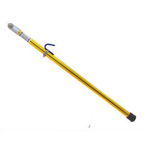 Utility Solutions USSS-010-EC/SE Blue Stripe® Straight Stick with Rubber End Cap and Spline End, 1.25 in dia, 10 ft