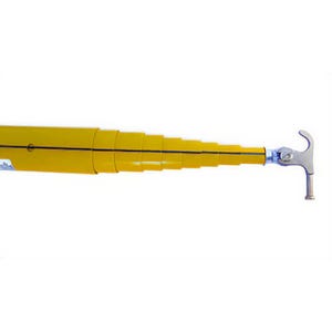 Utility Solutions USTS-008 Blue Stripe® Telescopic Stick Bucket Operable with Non-Tiplock, 26 in Closed, 2-1/8 in Base, 8 ft