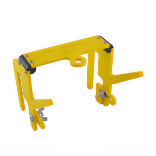 Utility Solutions USUC-002 URD Cap Stand™ Double Cap Holder with Shotgun Attachment, 2 in Wide