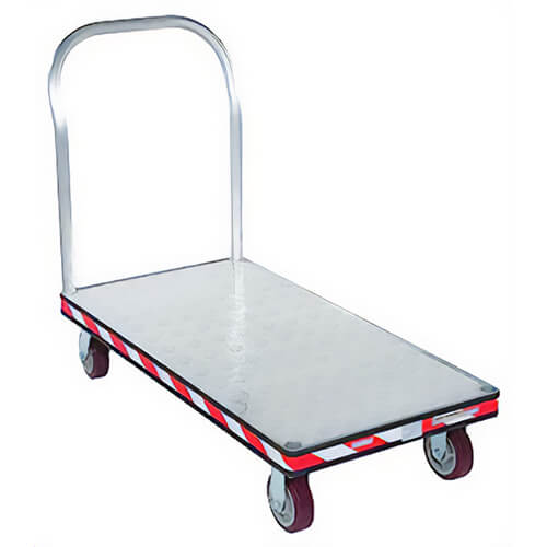 Vestil ATP-C-2448 Aluminum Treadplate Platform Truck 24 x 48