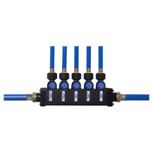 Viega 49083 Miniblocâ„¢ Zoning Manifold Zero Lead, 8 Ports, 1/2 in dia, Polymer