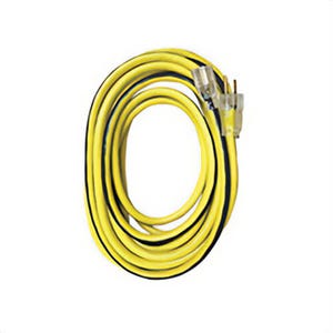 Voltec 05-00351 Outdoor SJTW Extension Cord with Lighted End, 300 V, 15 A, 1875 W, 100 ft L, 3 Conductors