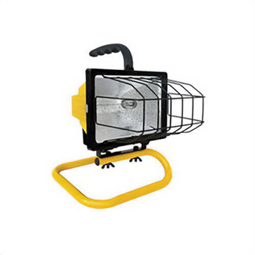 Voltec 08-00209 PRO Series Portable Work Light, 500 W Lamp, S-Style Base