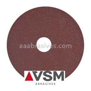 VSM 85453 Resin Fiber Disc, 36 Grit, A/O KF708, 4-1/2 x 7/8 in