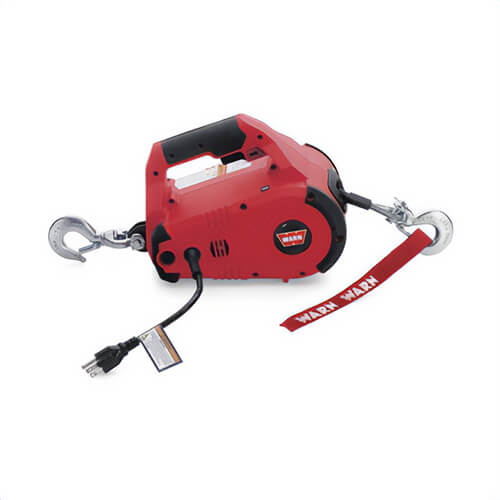 Warn® 885000 PullzAll™ Lifting and Pulling Portable Electric Winch, 1,000 lb, 1,200 W, 120/230V