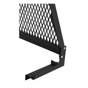 Weather Guard® 1915-5-01 Cab Protector Mounting Kit, Black, for Ford Super Duty
