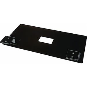 Weather Guard® 1920 Rectangular Base, For Use With: Model 1908 Protect-A-Rail® Heavy Duty Cab Protector, Steel