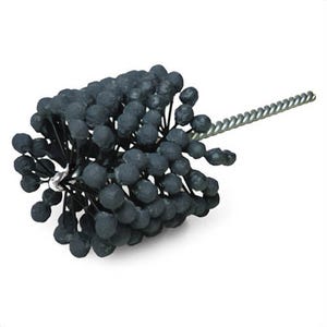 Weiler® 34265 CrossFlex™ Flexible Cylinder Heavy Duty Medium dia Honing Brush, 3-1/4 in dia Bore, 320 Grit, Extra Fine Grade