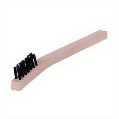 Weiler® 44637 Small Handle Scratch Brush, 1-3/8 in Brush, 7-1/2 in L x 1/2 in W Block, 1/2 in L Nylon Trim