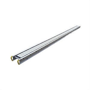 Werner® 2412 Ladder Jack Stage, 12 ft L x 14 in W x 4 in H, 500 lb Load, Aluminum