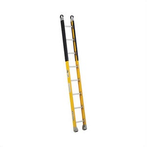 Werner® M7108-1 Manhole Ladder, Specialty, 8 ft Overall Height, 12-3/8 in Overall Width, 375 lb, Round Rung, 8 Rungs