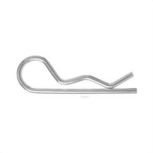 Western Wire 209CLPSPLTDP P-Pack Hitch Pin Clip, 0.148 in dia x 3-5/16 in L, Zinc Plated, Fits Shaft 3/4 to 1-1/8 in