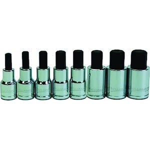 Williams® 32903 Hex Bit Socket Set, 8 pc, 1/2 DR