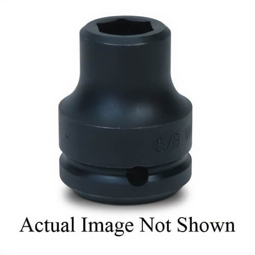 Williams® JHW6-666 Supertorque® Standard Socket, Impact Rated, Imperial, Square Drive, 3/4 in Drive, Shallow Length Socket