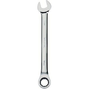 Williams® JHW1213MNRC Combination Ratcheting Wrench, High Polish Chrome Finish, 12 Point, Metric, 13 mm