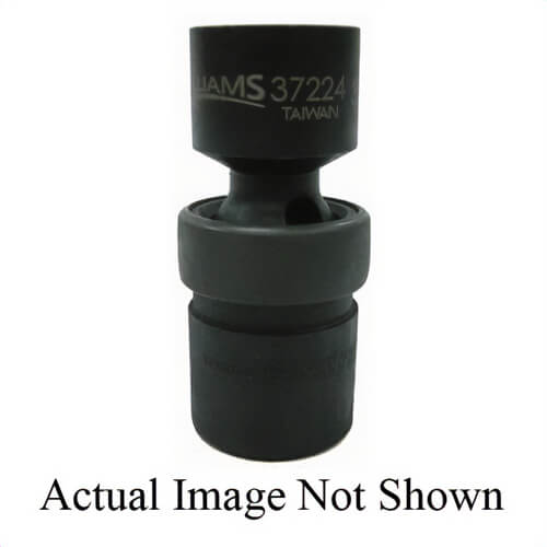 Williams® JHW37222 Supertorque® Socket, Impact Rated, Imperial, Square Drive, 1/2 in Drive, Universal Socket, 11/16 in Socket