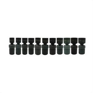 Williams® JHW37916 Impact Socket Set, Supertorque®, Metric, 11 pc, 6 Points, Included Socket Size: 13 mm, 1/2 in Drive