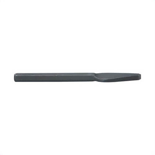 Williams® JHWC-44 Chisel, Heavy Duty Industrial Grade, Hex Stock, 1/2 in Stock, Steel Tip, 5/16 in Blade Width, 6-1/4 in OAL
