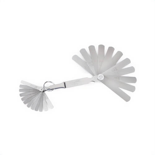 Williams® GS-3-TH Tools@Height™ Feeler Gauge Set, Combination Heavy Duty, 5 in OAL, 22 pc, Carbon Steel