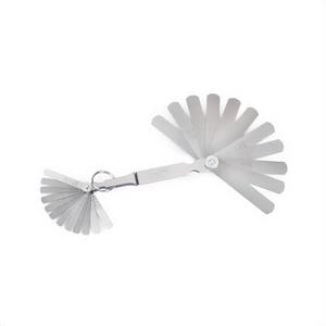 Williams® GS-3-TH Tools@Height™ Feeler Gauge Set, Combination Heavy Duty, 5 in OAL, 22 pc, Carbon Steel