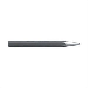 Williams® Center Punch, Heavy Duty Industrial Grade, 5/16 in Tip, 4-1/2 in OAL, Hex Handle
