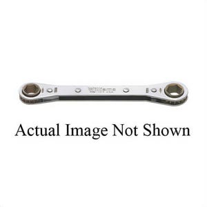Williams® Box End Wrench, Single Head, Metric, 29 mm Wrench Opening, 12 Points, 12 in OAL, Flat, Polished Chrome