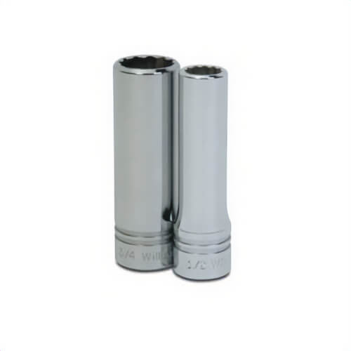 Williams® SD-1220 Supertorque® Socket, 1/2 in, 5/8 in Deep Length Socket