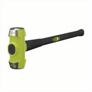 Wilton® 21436 B.A.S.H® Sledge™ Hammer, 38 in OAL, 14 lb Drop Forged Steel Head, Vulcanized Rubber Handle