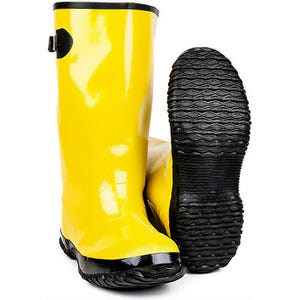 Workforce 6950Y/9 Over-The-Shoe Slush Boot, Size 9, Yellow